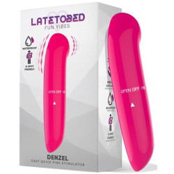 LATETOBED Stimulateur de clitoris Denzel 13 x 2.8cm Rose